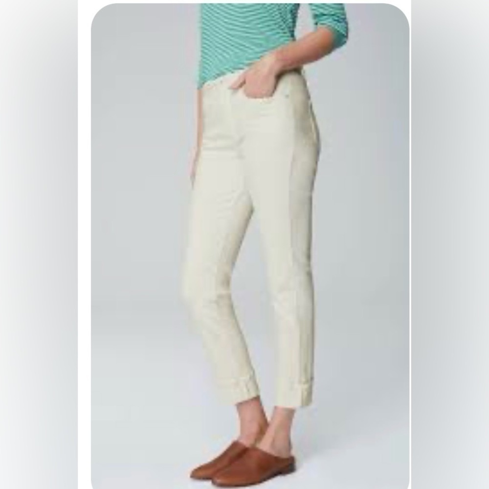 NWT J Jill High Rise Cropped Jean Petit Size 8
